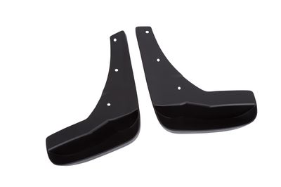 GM Front Molded Splash Guards in Black 12498916