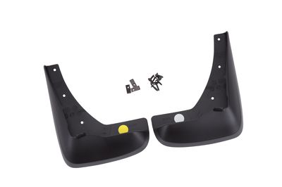 GM Front Molded Splash Guards in Black 12498916