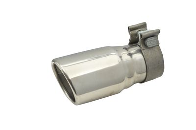 GM 3.6L Polished Stainless Steel Single-Wall Angle-Cut Exhaust Tip 12499352