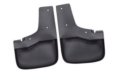 GM Rear Molded Splash Guards in Gray with GMC Logo 12499685