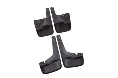 GM Molded Splash Guards in Gray with Bowtie Logo 12499692