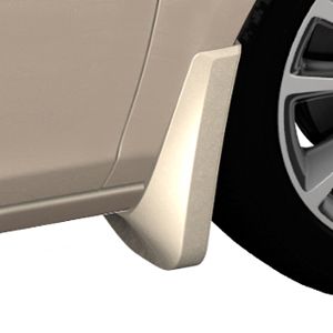 GM Front Molded Splash Guards in White Diamond Tricoat 22867016