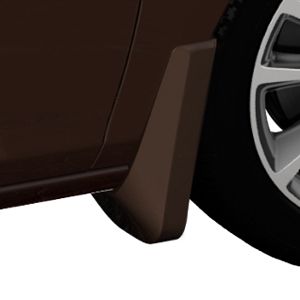 GM Front Molded Splash Guards in Mocha Metallic 22867017