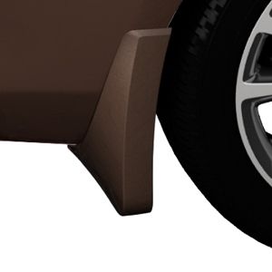 GM Rear Molded Splash Guards in Mocha Metallic 22867026