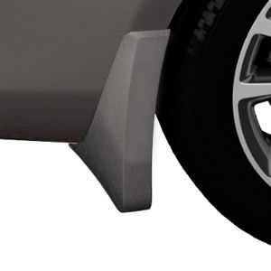 GM Rear Molded Splash Guards in Cyber Gray Metallic 22867028