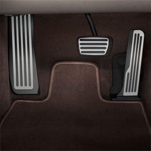 GM Pedal Cover Package in Stainless Steel and Black for Automatic Transmission 22935043