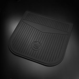 GM Cargo Area All-Weather Mat in Ebony with Cadillac Logo 12499463