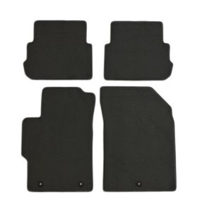 GM Front and Rear Carpeted Floor Mats in Pewter 95263567
