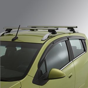 GM 96955271 Roof Rack Cross Rails in Black with Bowtie Logo