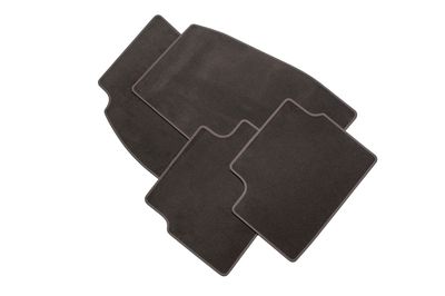 GM Front and Rear Carpeted Floor Mats in Cocoa 13335171