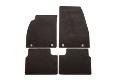 GM Front and Rear Carpeted Floor Mats in Cocoa 13335171