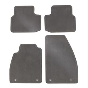 GM Front and Rear Carpeted Floor Mats in Titanium 23492683