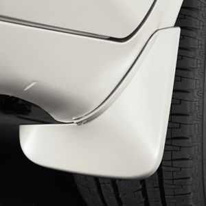 GM Front Molded Splash Guards in White Opal 22935520