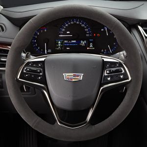 GM Steering Wheel in Jet Black Suede 23316245