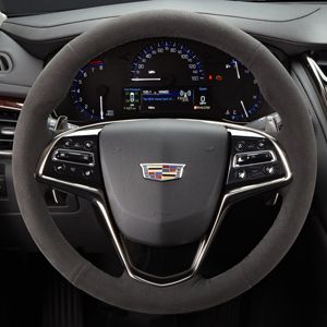 GM Steering Wheel in Jet Black Suede 23316245