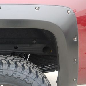 GM Bolt-On Look Fender Flare Set by EGR® in Black 19303665