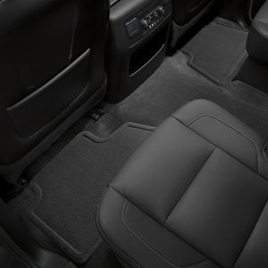 GM Rear Carpet Floor Mats in Black 23222326