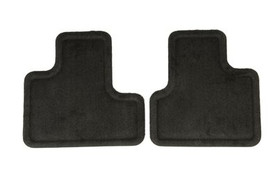 GM Rear Carpeted Floor Mats in Ebony 15229703