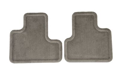 GM Rear Carpeted Floor Mats in Gray 15229704