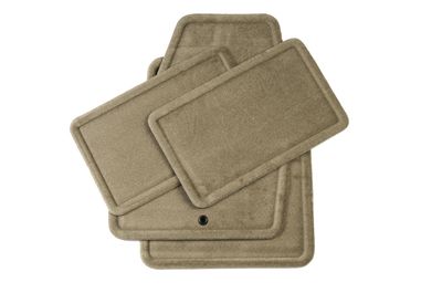 GM Front and Rear Carpeted Floor Mats in Neutral 15237887