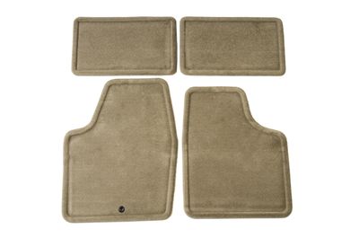 GM Front and Rear Carpeted Floor Mats in Neutral 15237887