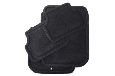 GM Front and Rear Carpeted Floor Mats in Ebony 15296507