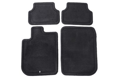GM Front and Rear Carpeted Floor Mats in Ebony 15296507