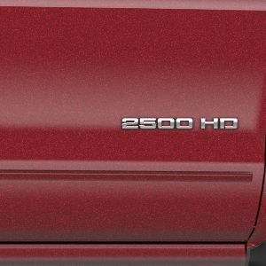 GM Regular Cab Smooth Door Moldings in Cardinal Red 23262678