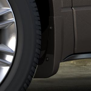 GM Front Molded Splash Guards in Bronze Alloy Metallic 23433544