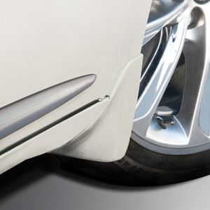 GM Front Molded Splash Guards in Crystal White Tricoat 23376539
