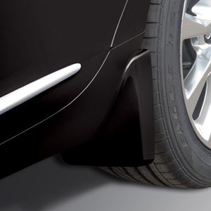 GM Rear Molded Splash Guards in Black Raven,Color:Black Material:Plastic 23450607
