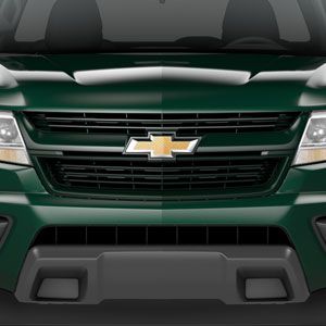 GM Grille in Rainforest Green Metallic with Bowtie Logo 23321737