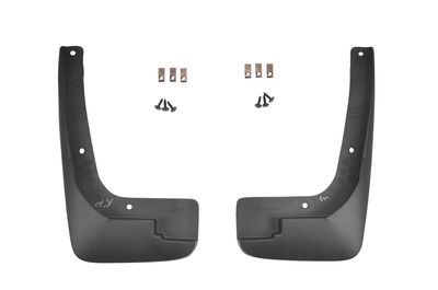 GM Front Molded Splash Guards in Black 17800582