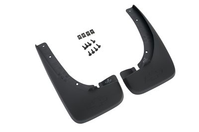 GM Rear Molded Splash Guards in Black 17800583