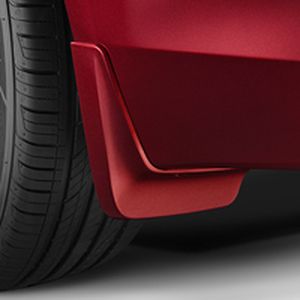 GM Front Molded Splash Guards in Chili Red Metallic 23507191