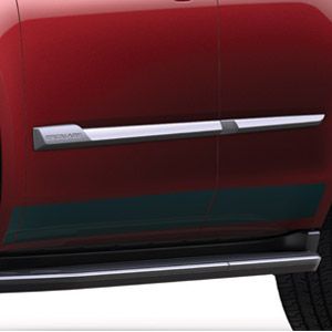 GM Crew Cab Rocker Panel Moldings in Black Platinum by Putco® 19355861