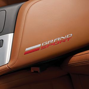 GM Floor Console Lid in Kalahari Leather with Grand Sport Logo 84179900