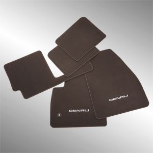 GM Front and Rear Carpeted Floor Mats in Cocoa 84084080