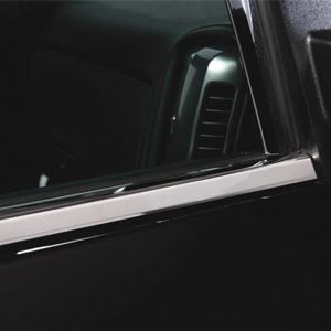 GM Regular Cab Window Ledge Trim by Putco® in Chrome 19353850
