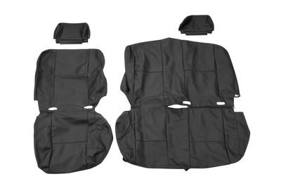 GM Rear Split Bench Seat Cover Set in Ebony 19156141