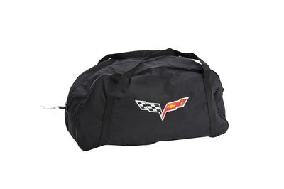 GM 19158379 Premium All-Weather Car Cover in Black with Z06 Logo