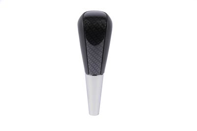 GM 19165178 Automatic Transmission Shift Knob in Ebony Leather with Carbon Fiber Insert