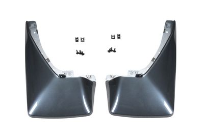 GM Rear Molded Splash Guards in Gray 19212817