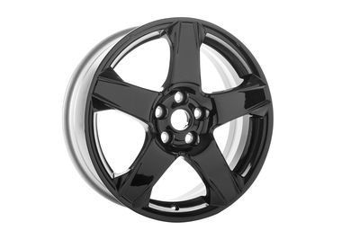 GM 17x6.5-Inch Aluminum 5-Spoke Wheel in Black 19300984