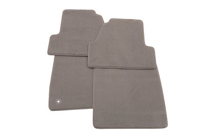 GM Front and Rear Carpeted Floor Mats in Titanium 19301570