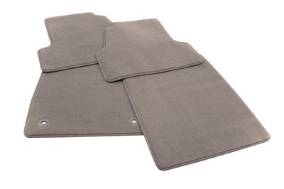 GM Front and Rear Carpeted Floor Mats in Titanium 19301570