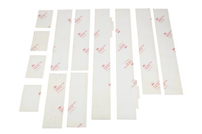 19302424 GM Lower Body Stripe in Gloss White by Original Wraps™ with Reverse Bowtie Logo Product Photo 2 of 2