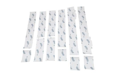 19302425 GM Lower Body Stripe in Matte White by Original Wraps™ with Reverse Bowtie Logo Product Photo 2 of 2