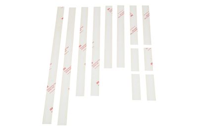 GM Lower Body Pin Stripe in Matte White by Original Wraps™ 19302430
