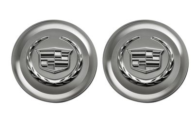 GM 19303979 Center Cap in Chrome with Monochromatic Cadillac Logo